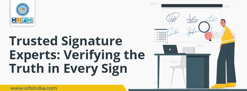 Trusted Signature Experts: Verifying the Truth in Every Sign